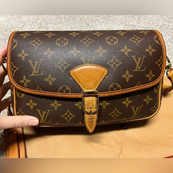Louis Vuitton Monogram Updated & Enhanced Sologne Diane Bag Crossbody Shoulder - Picture 3 of 13